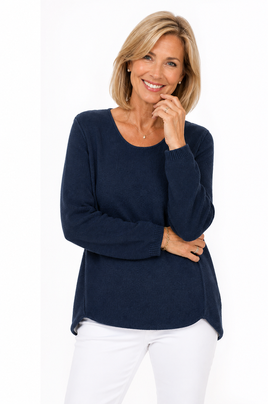 Avalin Sweater - Navy