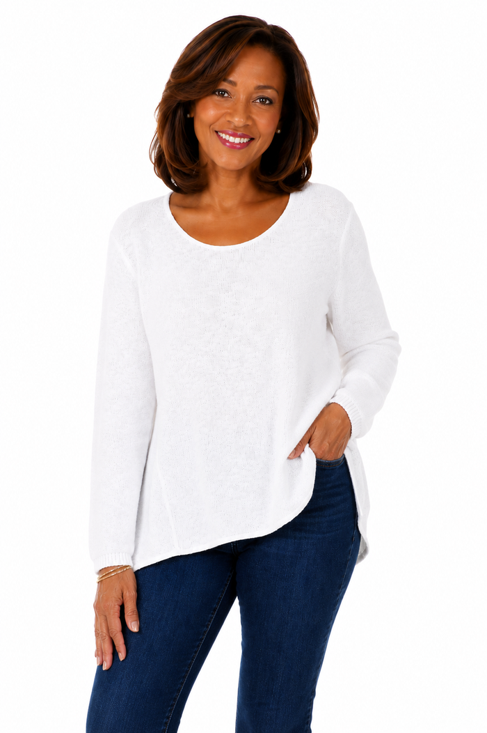 Avalin Sweater - White