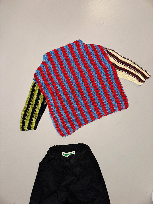 Axis Sweater Kid Knit Kit MULTI