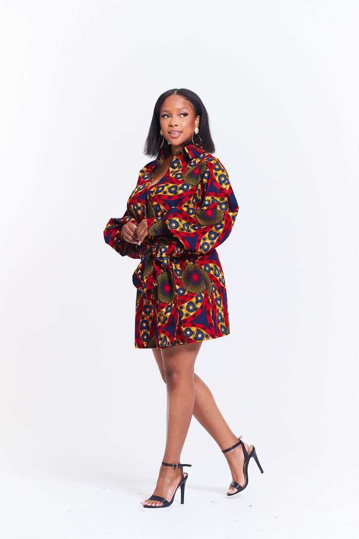 AYEN - Self Tie Shirt Dress