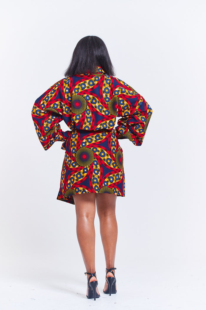 AYEN - Self Tie Shirt Dress