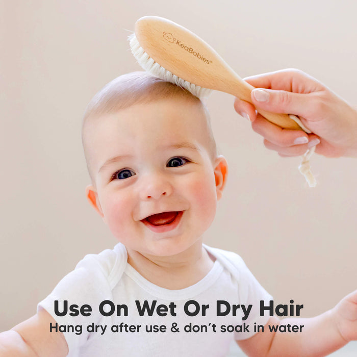 Use On Wet Or Dry Hair - Hang dry after use & don't soak in water