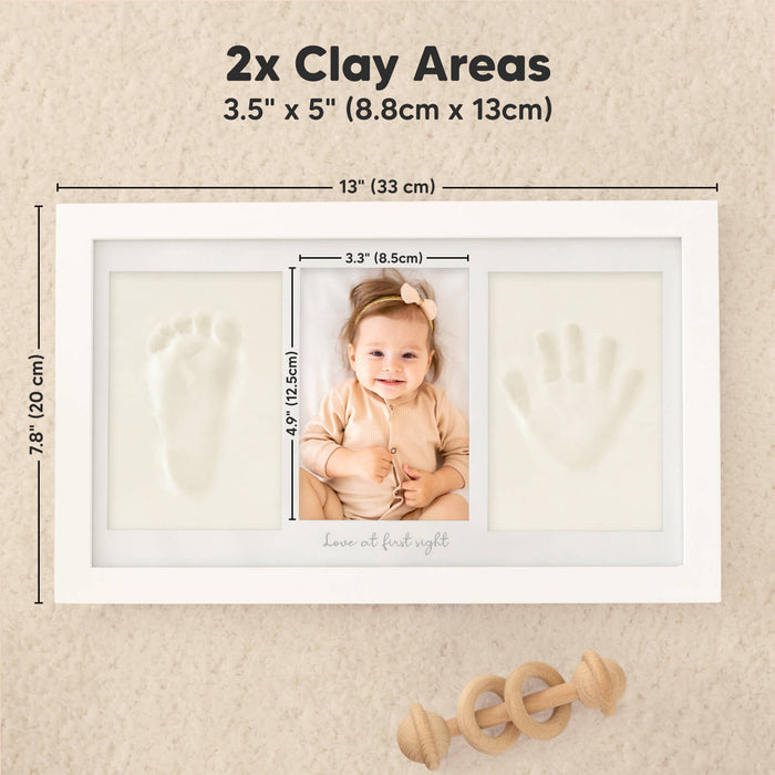 2x Clay Areas 3.5” x 5” (8.8cm x 13cm)