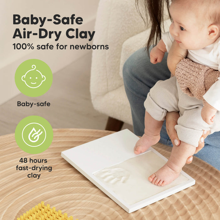 Baby-Safe Air-Dry Clay 100% safe for newborns 48 hours fast-drying clay