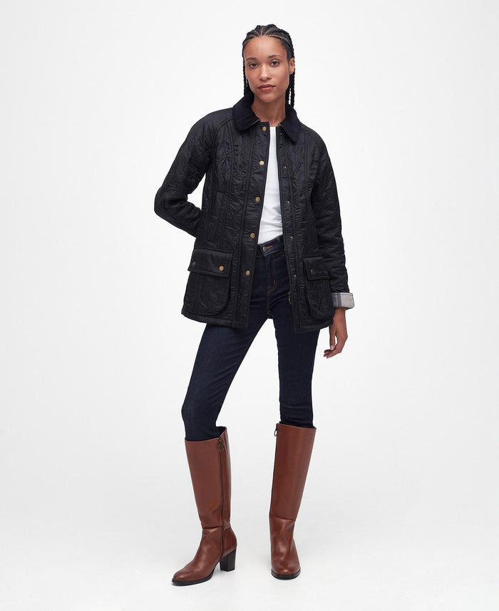 Barbour Beadnell Polarquilt Jacket - Black