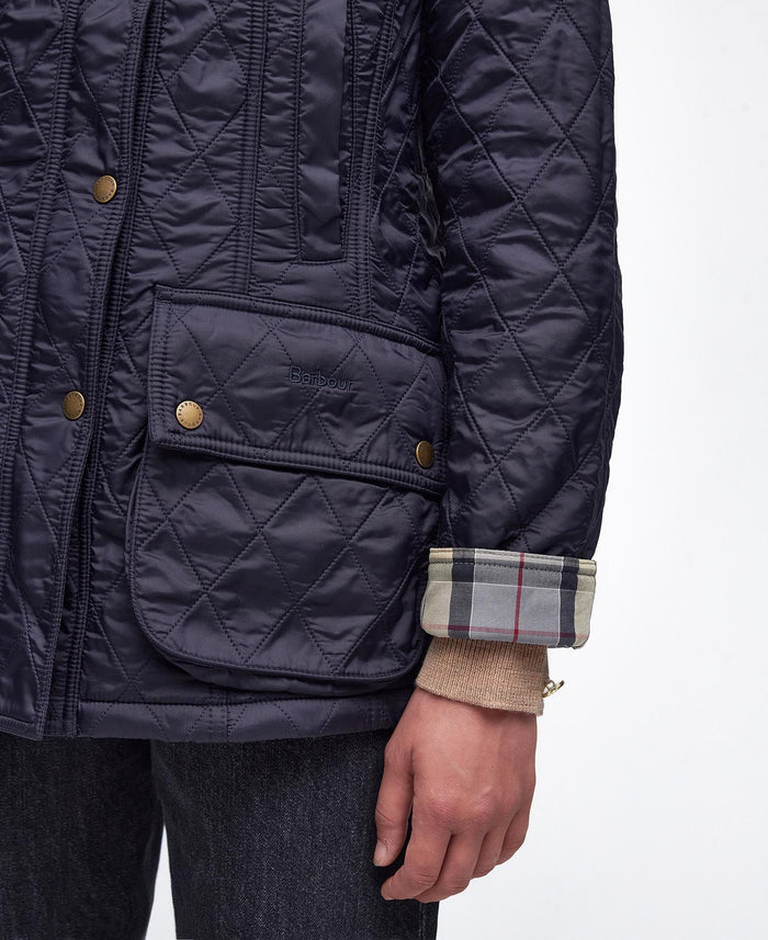 Barbour Beadnell Polarquilt Jacket - Navy