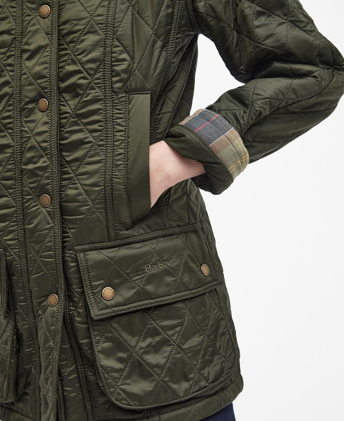 Barbour Beadnell Polarquilt Jacket - Olive