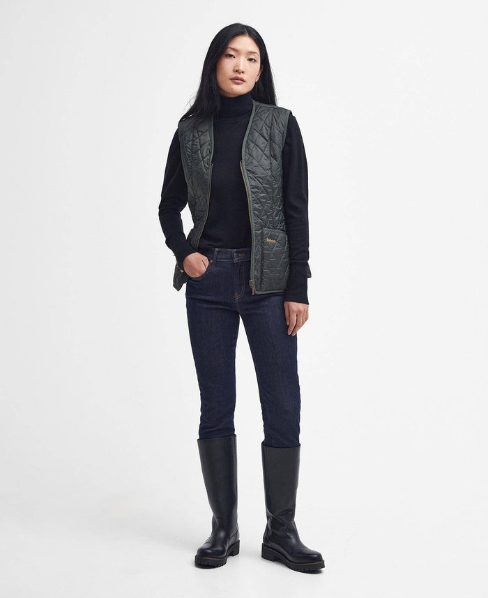 Barbour Fleece Betty Liner Vest - Dark Olive