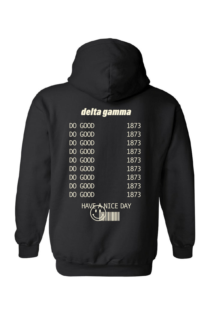 Barcode Hoodie - Hannah's Closet - The Official Boutique for Delta Gamma