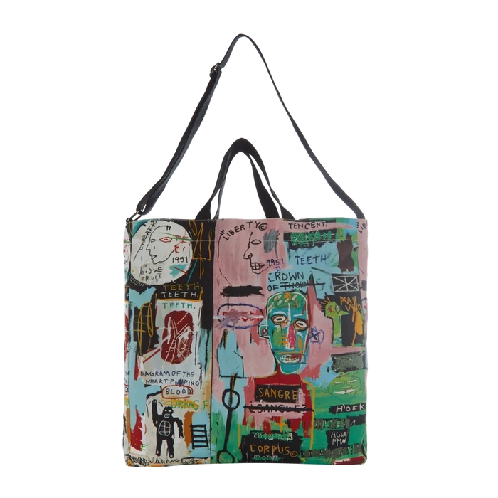 Basquiat "In Italian" Crossbody Tote