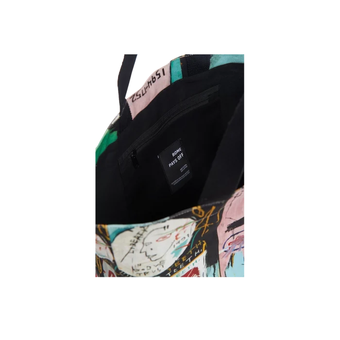 Basquiat "In Italian" Crossbody Tote