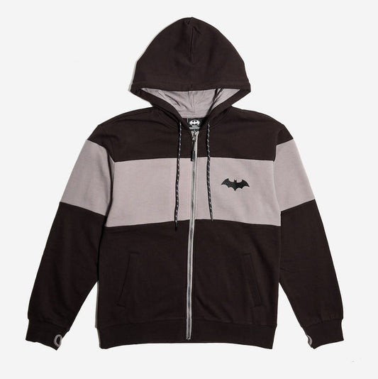 Batman Colorblock Zip-Up Hoodie - Heroes & Villains-DC Comics-Hoodie