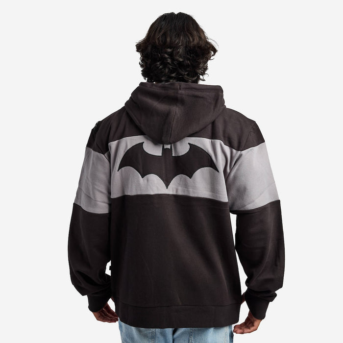 Batman Colorblock Zip-Up Hoodie - Heroes & Villains-DC Comics-Hoodie