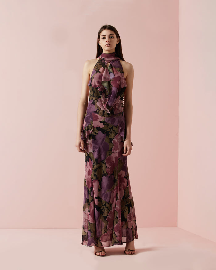 BELLADONNA GOWN FLORAL