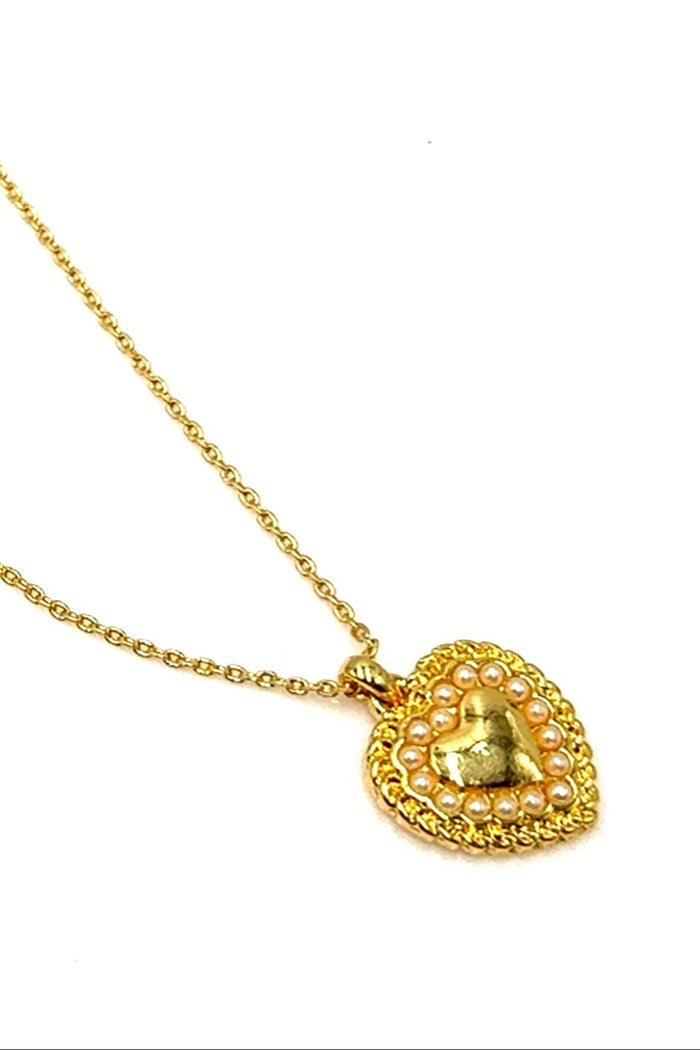 Style the Berry Heart Necklace exclusively at Born To Glam