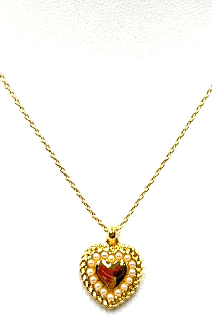 Style the Berry Heart Necklace exclusively at Born To Glam