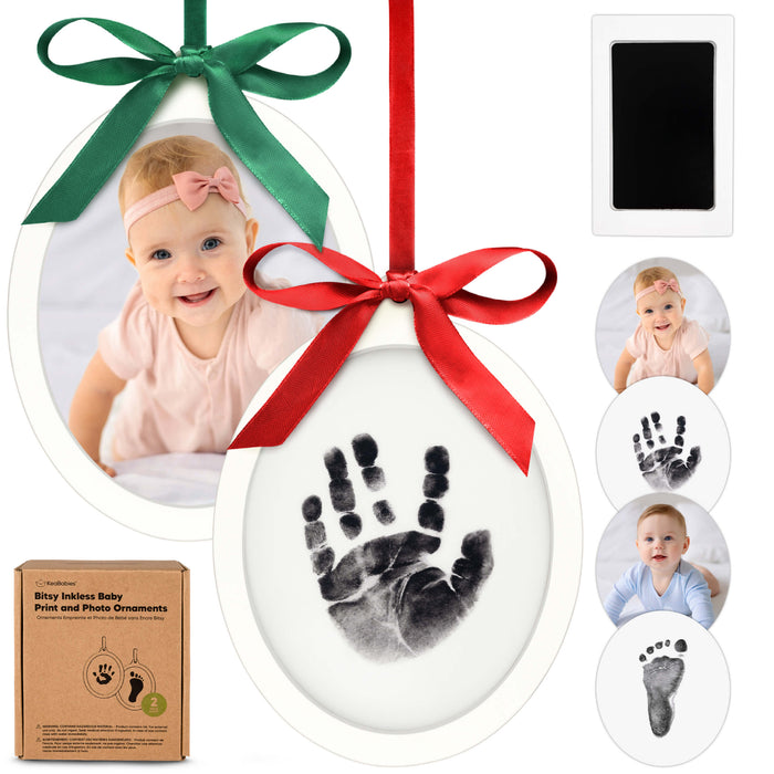 Bitsy Inkless Baby Print and Photo Ornaments