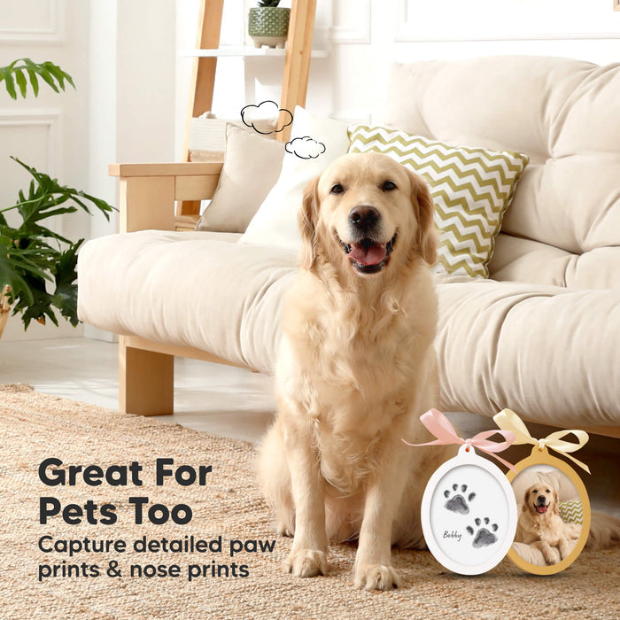 Great For Pets Too, Capture detailed paw prints & nose prints