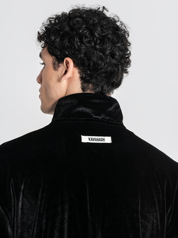 zip jackets / Black GK Tape Zip Jacket