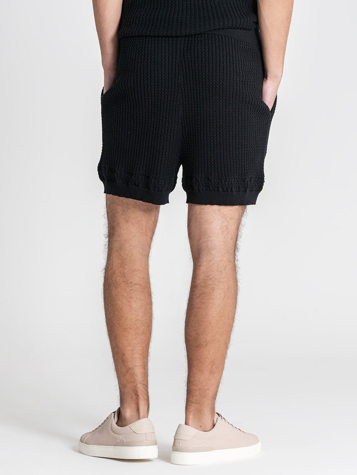 shorts / Beige Insignia Satin Shorts