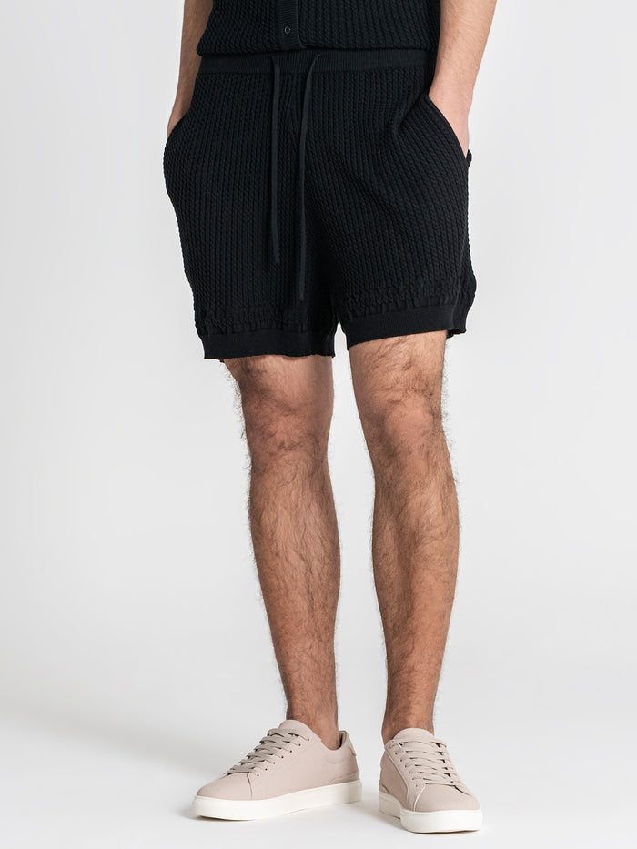 shorts / Beige Insignia Satin Shorts