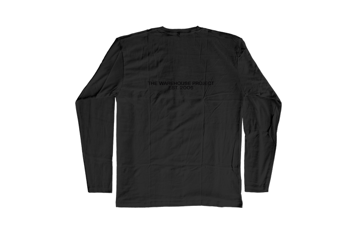 Black on Black Long Sleeve Top