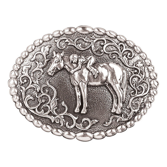 Blazin Roxx First Horse Love Belt Buckle