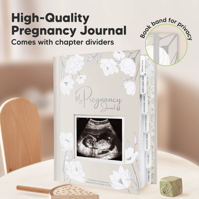 High-Quality Pregnancy Journal. 
Comes with chapter dividers