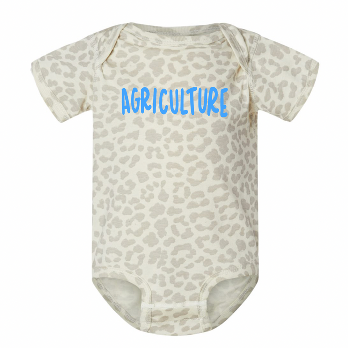 Blue Agriculture Heart Front– Infant/Toddler/Youth