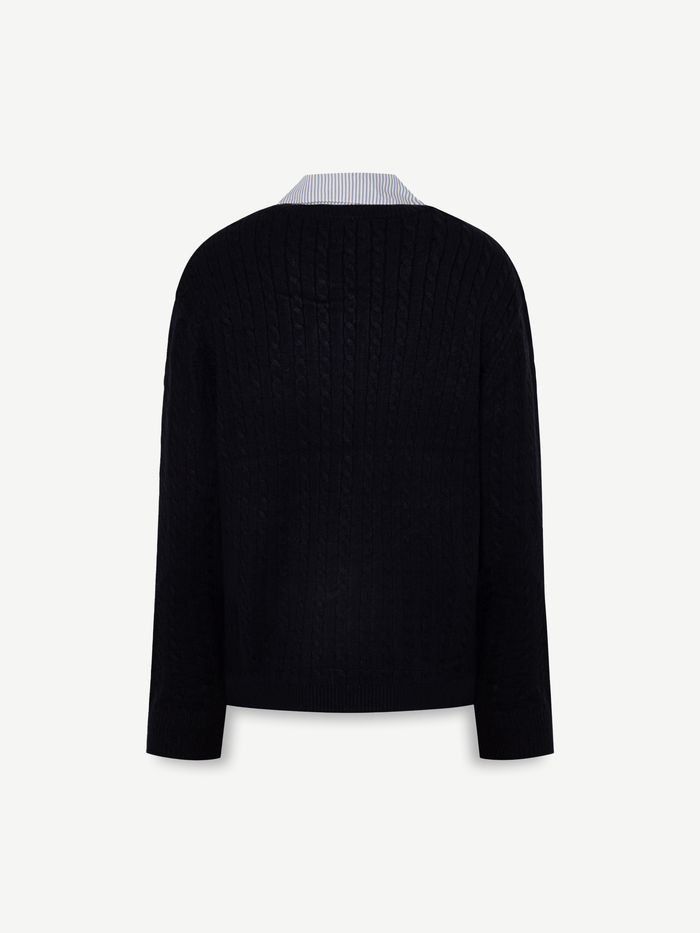 Blue Gabriel Sweater