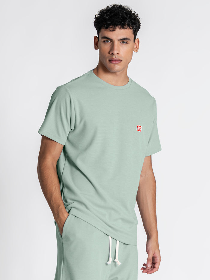 t-shirts / Pink Retro Vibes Knit Polo