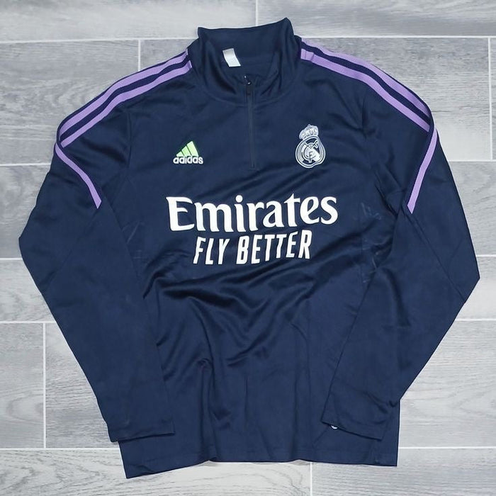 Blue Real Madrid Football Club Zipper