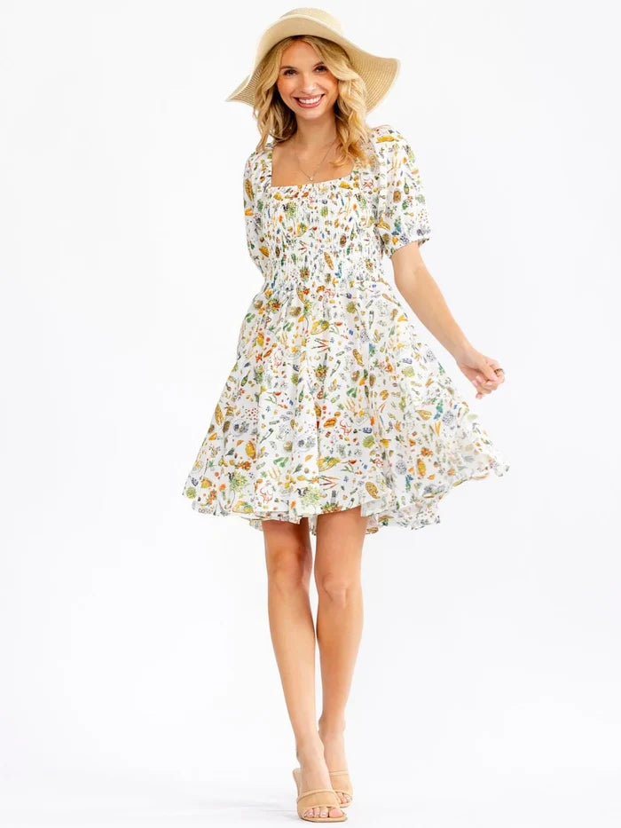 Bohemian Charm Bodice Dress-Cute-Trendy-Shop-Womens-Boutique-Clothing-Store