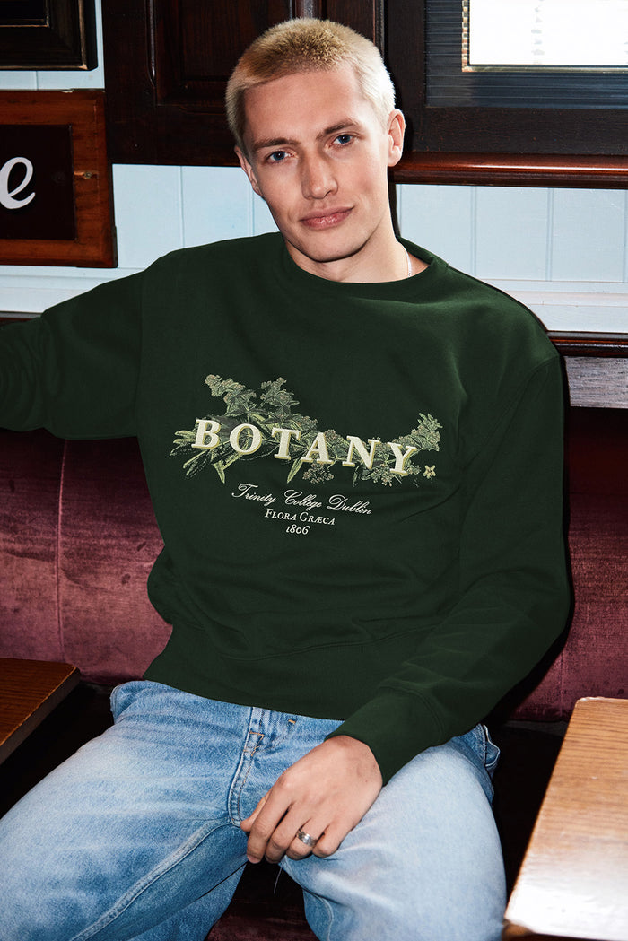 Bottle Green Trinity Botany Sweatshirt