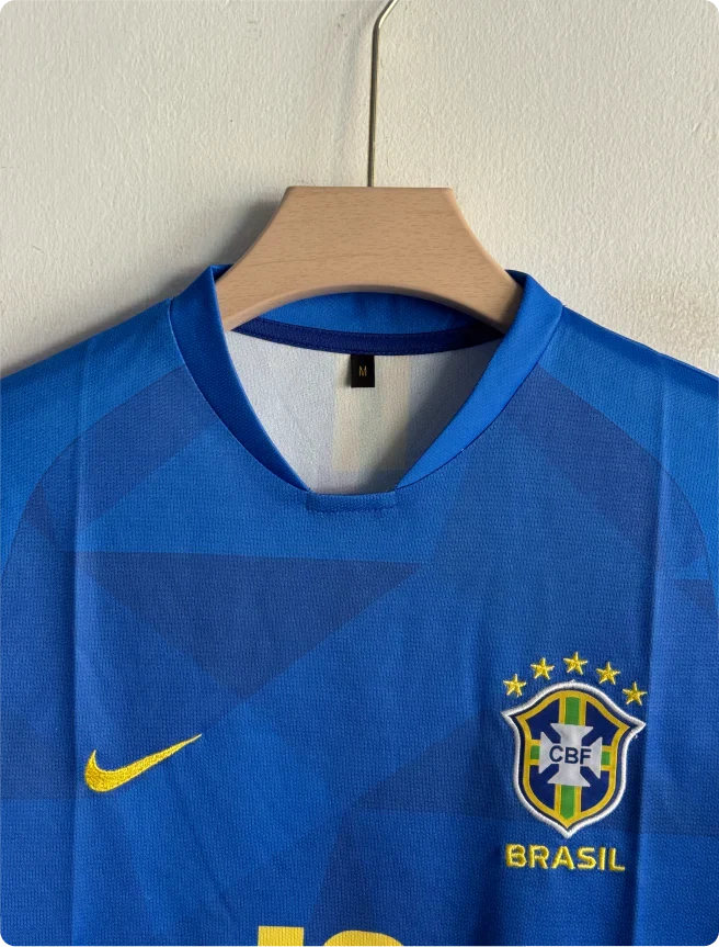 Nike Brasil 2018-19 Neymar Jr Away Printed Jersey