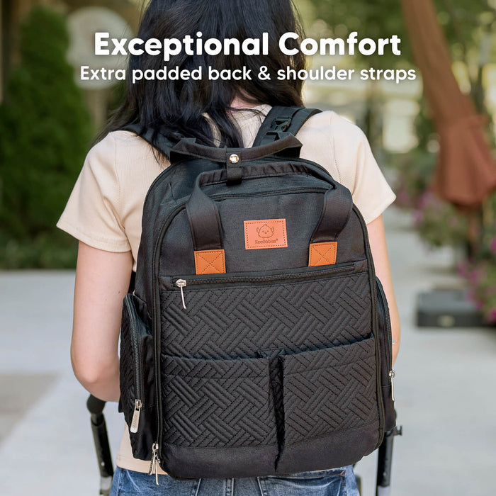 Exceptional Comfort: Extra padded back & shoulder straps