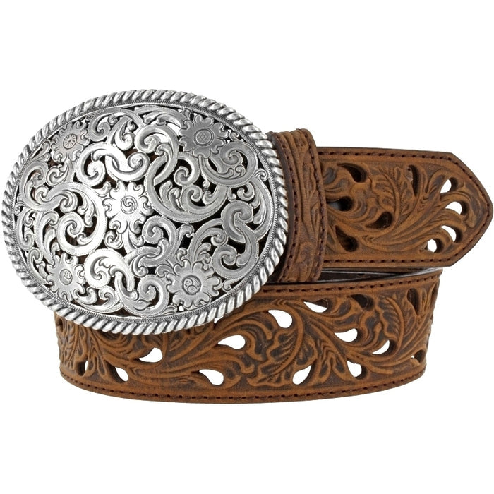 Brighton Pierced Filigree Trophy Belt