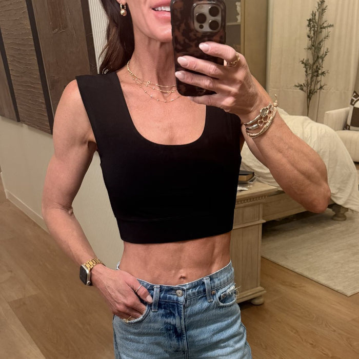 Brigitte Brianna Half Tank - SexyModest Boutique