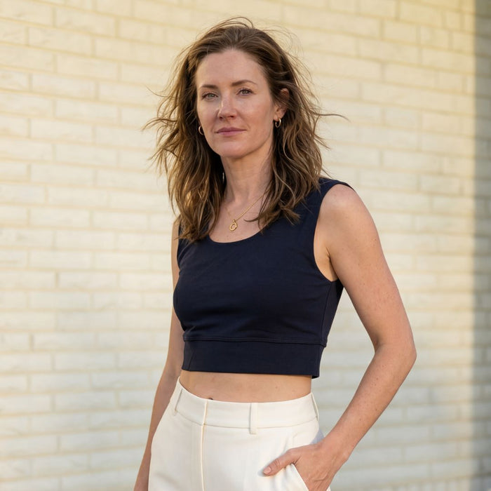Brigitte Brianna Half Tank - SexyModest Boutique