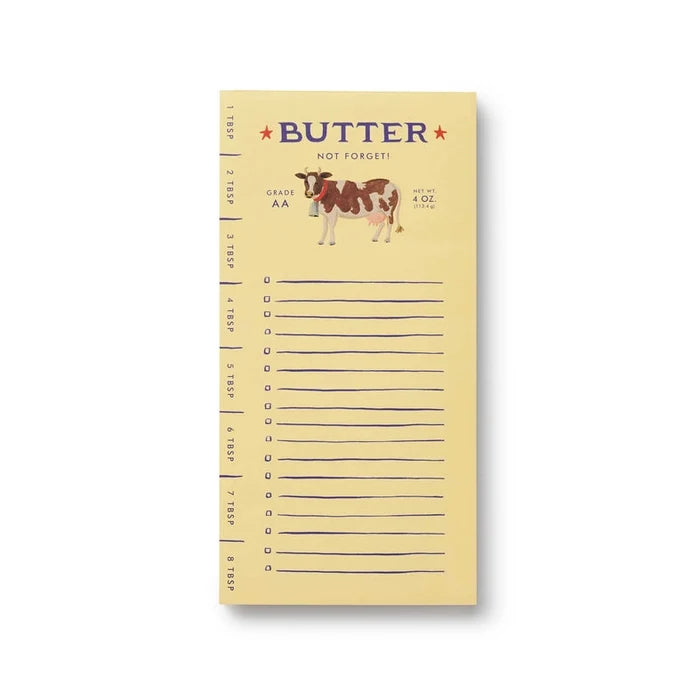 Butter Not Forget Market Pad