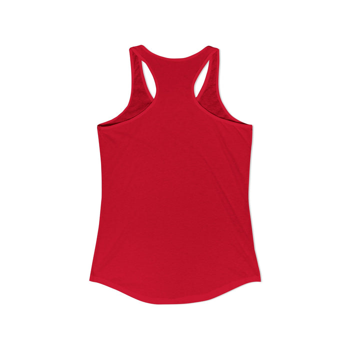 Yoga tank for women with lightweight racerback fit and soft cotton blend feel