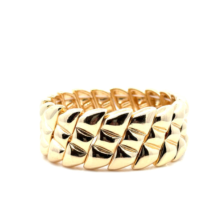 Style the Cami Metal Stretch Bracelet exclusively at Born To Glam