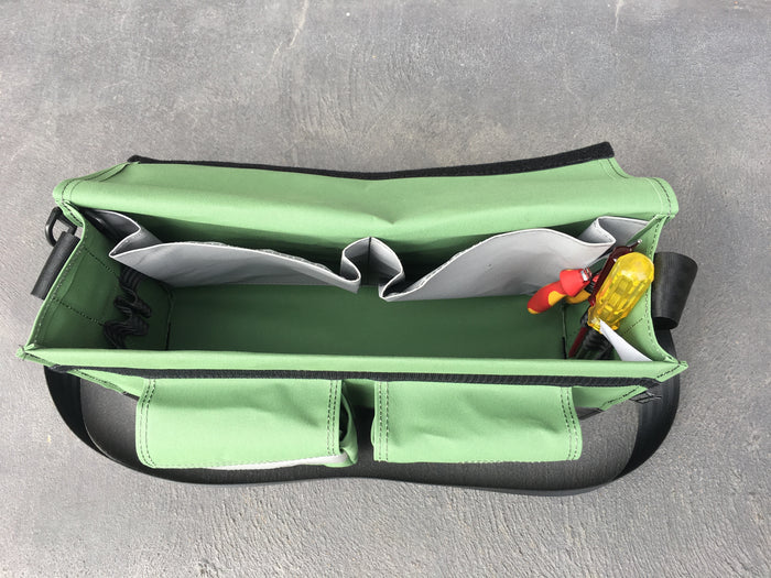 Canvas Miners Fitters Bag 47mm Wide X 120mm Deep X 270mm High