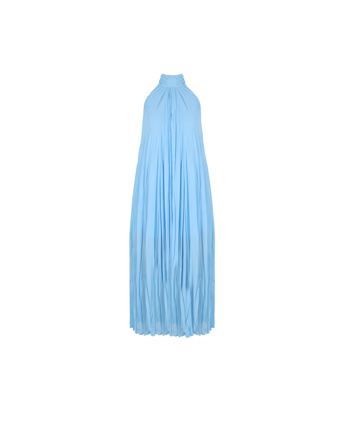 CASCADE CRUSH GOWN BLUE