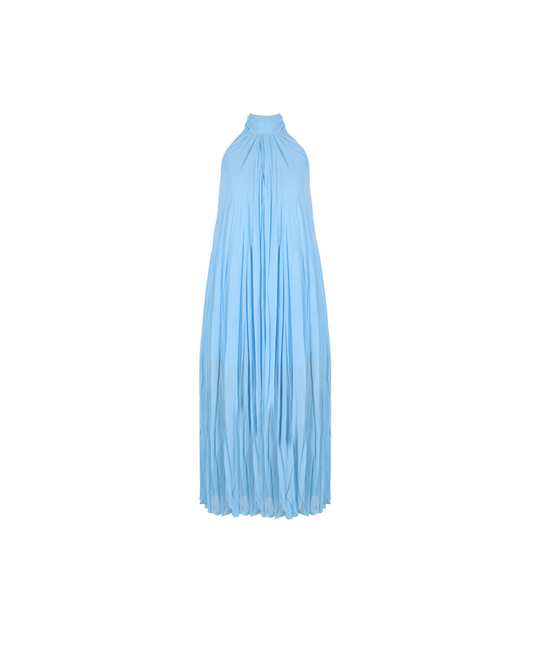 CASCADE CRUSH GOWN BLUE