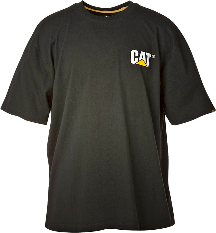 CAT Trademark Tee Black W05324