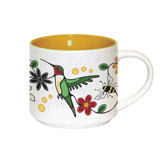Ceramic Mug - Hummingbird Nenookaasi