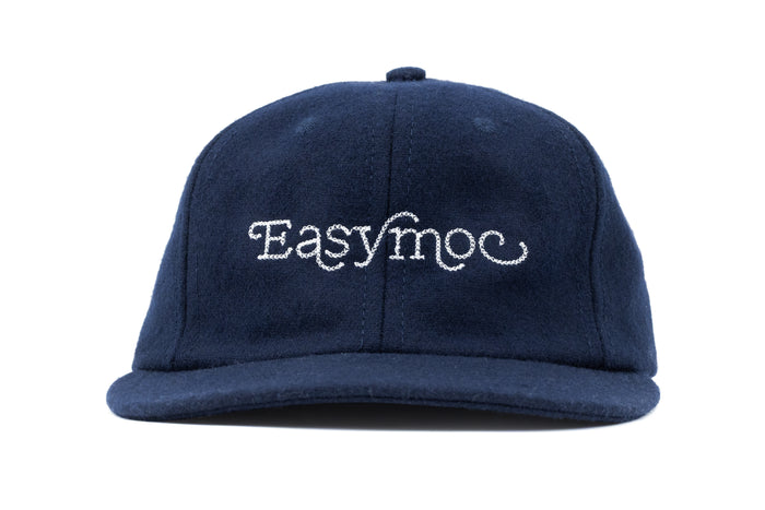 Chainstitch Logo Cap - Navy Wool