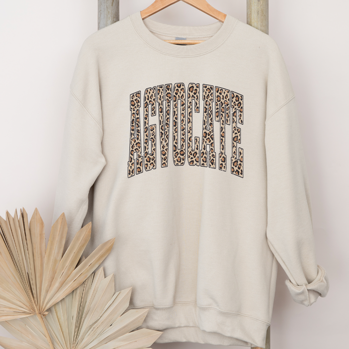 Cheetah Agvocate– Crewneck