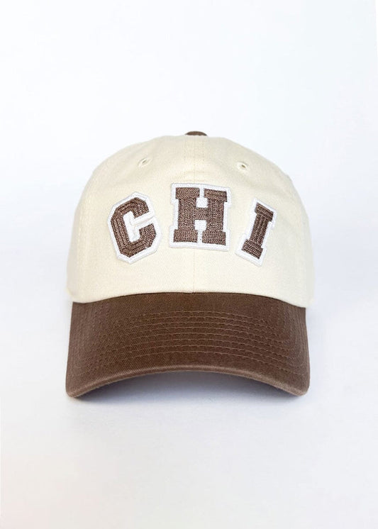 Chi 2-Tone Baseball Cap - Espresso
